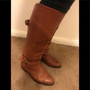 Genuine Leather Tall Frye Boots
